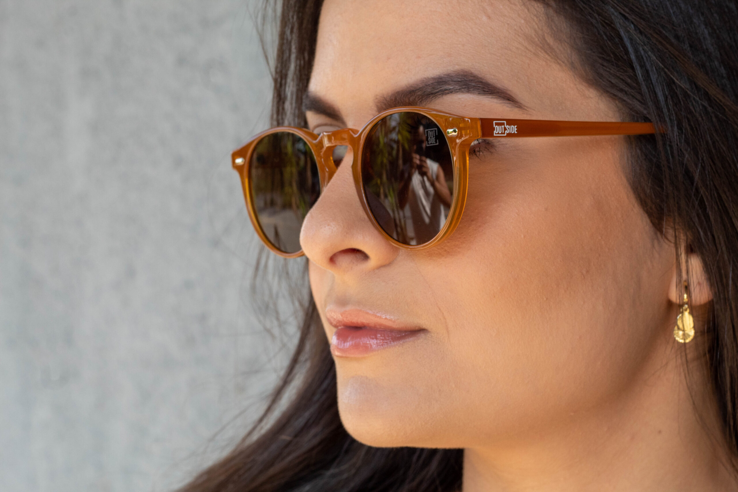 Óculos de Sol Fortaleza Caramelo (Unissex) - Image 3