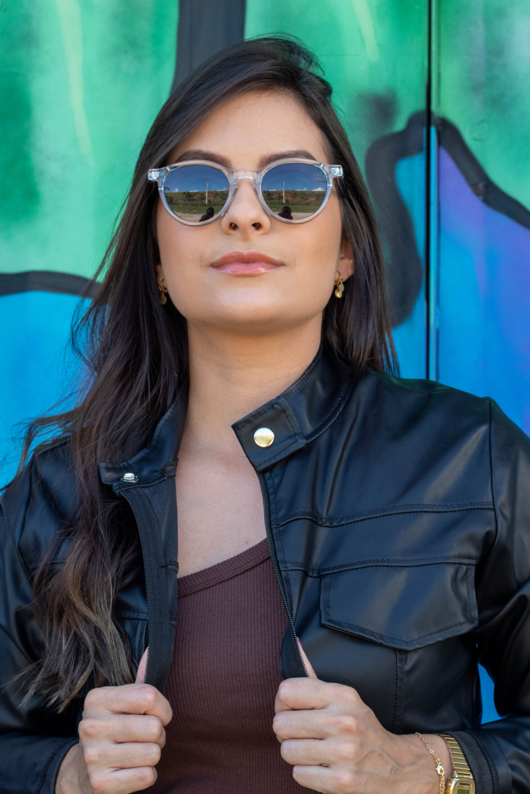 Óculos de Sol Brasília Polarizado Transparente - Image 2