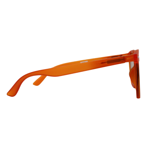 Óculos de Sol Praia Vermelha Laranja c/ Marrom (Unissex) - Image 3